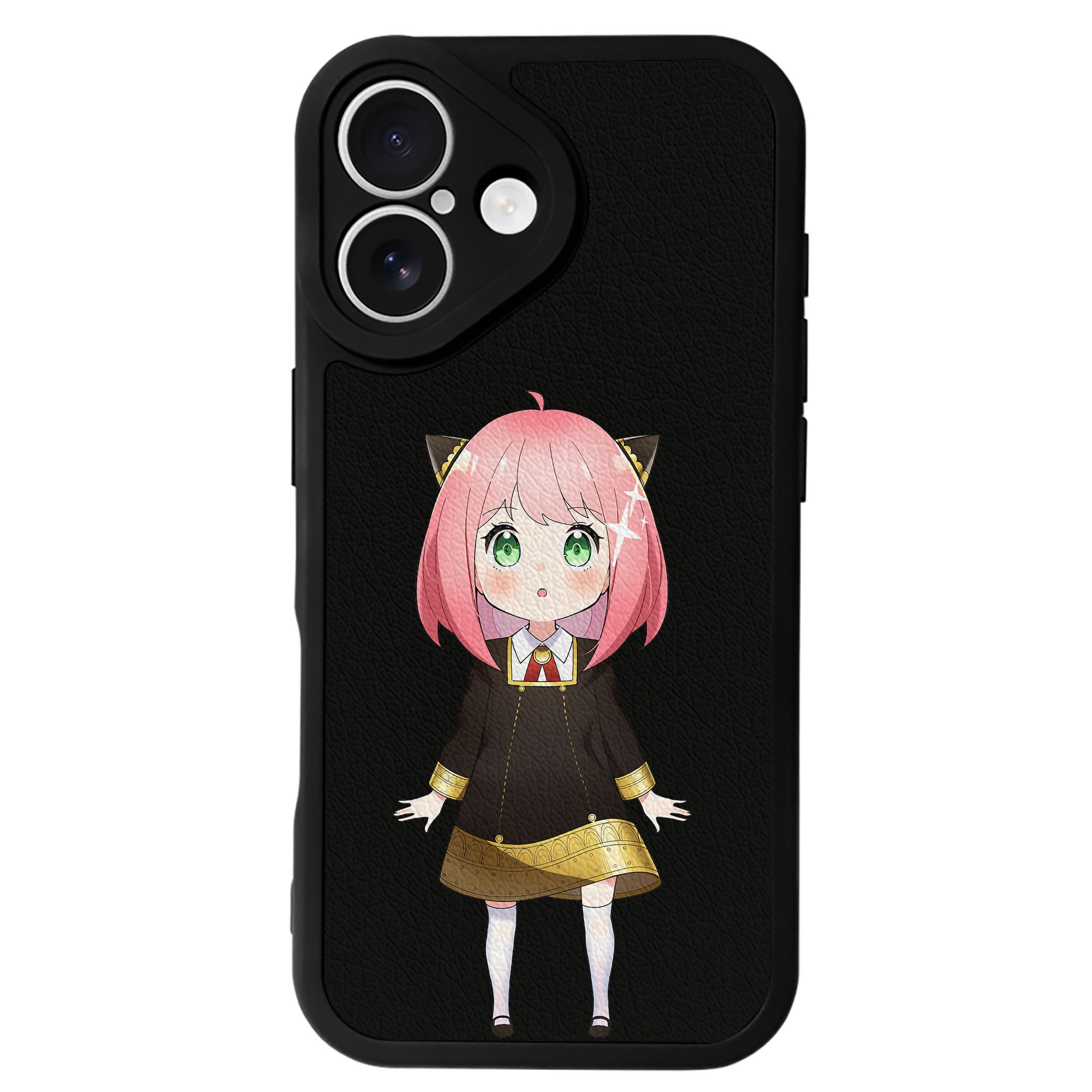 （画像用） SPY×FAMILY间谍家家酒 【iPhone 16シリーズ対応】シリコンスマホケース（レザー調） 材質：シリコン
